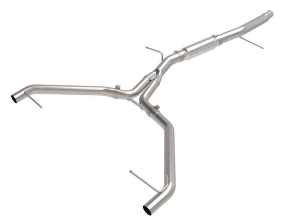 aFe - aFe 20-21 Audi A4 L4-2.0L (t) MACH Force-Xp 3in to 2-1/2in 304 SS Axle-Back Exhaust System 49-36445
