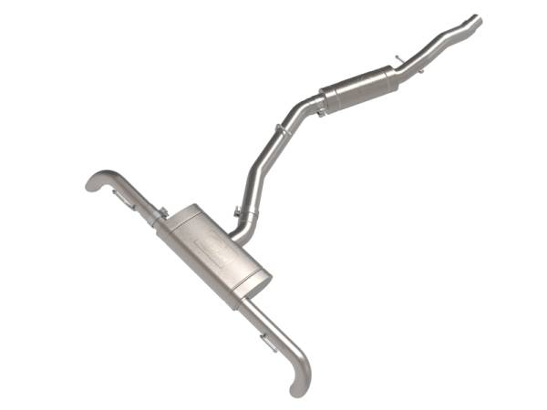 aFe - aFe MACH Force-Xp 17-21 Audi Q5 L4-2.0L (T) 3in to 2.5in Stainless Steel Cat-Back Exhaust System 49-36447