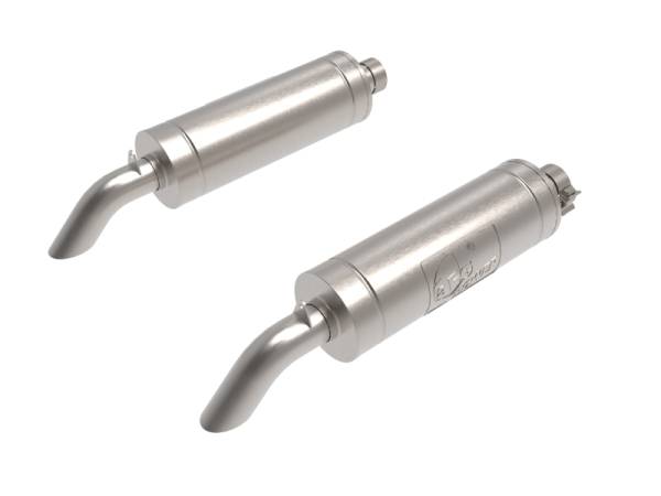 aFe - aFe 02-08 Mercedes-Benz G500 L6-3.0L (tt) Vulcan Series 2.5in 304 SS Cat-Back Exhaust System 49-36501