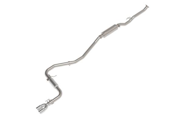 aFe - aFe POWER Takeda 2.5in 304 SS Cat-Back Exhaust w/ Polished Tips 22-25 Honda Civic L4-2.0L 49-36631-P