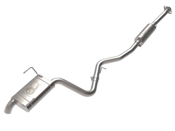 aFe - aFe POWER Takeda 2.25 to 2.5in 304SS Cat-Back Exhaust 10-14 Subaru Outback H4-2.5L 49-36806