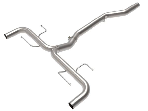 aFe - aFe 17-21 Alfa Romeo Giulia L4-2.0L (t) Mach Force-Xp 2in to 2-1/2in 304SS Axle-Back Exhaust 49-36902