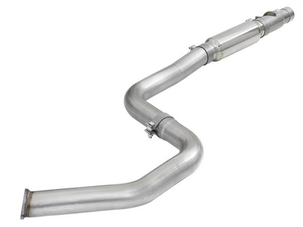 aFe - aFe Takeda 3in 304 Stainless Steel Mid-Pipe 17-18 Hyundai Elantra Sport I4 1.6L (t) 49-37001