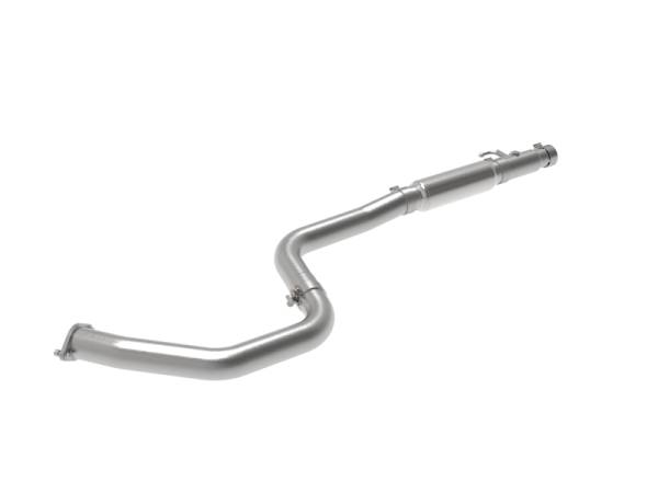 aFe - aFe Takeda 3in 304 SS Mid-Pipe Exhaust 19-20 Hyundai Veloster I4-1.6L(t) 49-37013