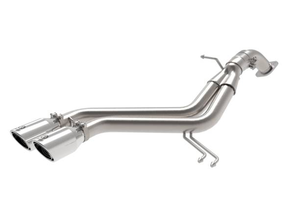 aFe - aFe Takeda 13-17 Hyundai Veloster L4-1.6L 2-1/2in 304 SS Axle-Back Exhaust w/ Polished Tips 49-37019-P