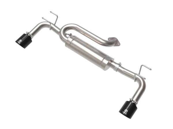 aFe - aFe 2023+ Mazda CX-50 Takeda 2.5in 304 SS Axle-Back Exhaust System w/ Black Tips 49-37036-B