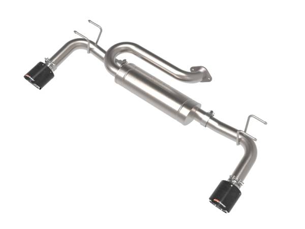 aFe - aFe 2023+ Mazda CX-50 Takeda 2.5in 304 SS Axle-Back Exhaust System w/ Carbon Fiber Tips 49-37036-C