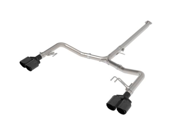 aFe - aFe Takeda 21-24 Kia K5 GT L4-2.5L (t) SS Axle-Back Exhaust System w/ Carbon Fiber Tips 49-37043-C