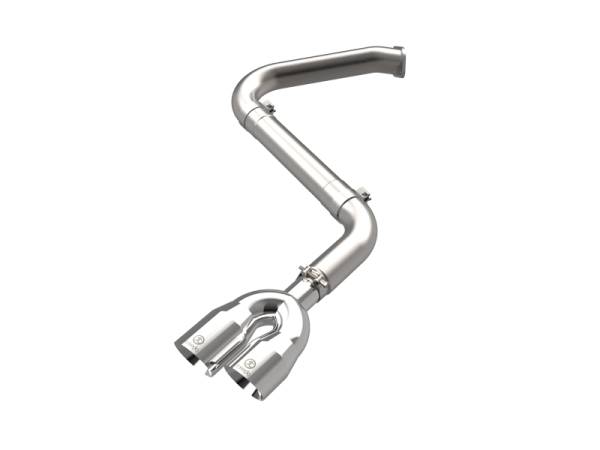 aFe - aFe Takeda Axle-Back Exhaust System Hyundai Elantra N Line 21-25 L4-1.6L- Polished Tip 49-37045-P