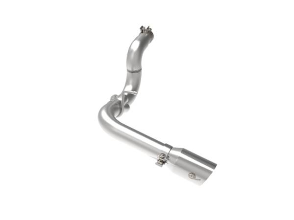 aFe - aFe 20-21 Jeep Wrangler Large Bore-HD 3in 304 Stainless Steel DPF-Back Exhaust System - Polished Tip 49-38092-P