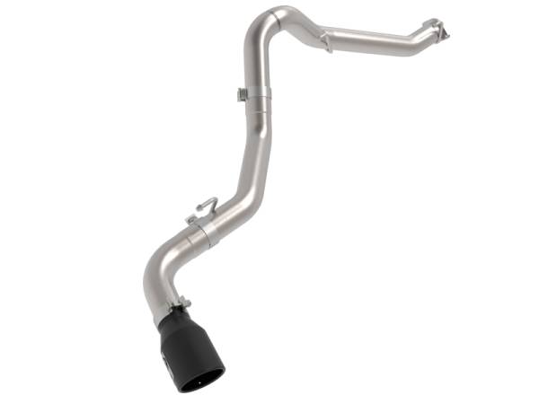 aFe - aFe 2021+ Jeep Gladiator V6-3.0L (td) Vulcan Series 3in 304 SS DPF-Back Exhaust System - Black Tip 49-38093-B