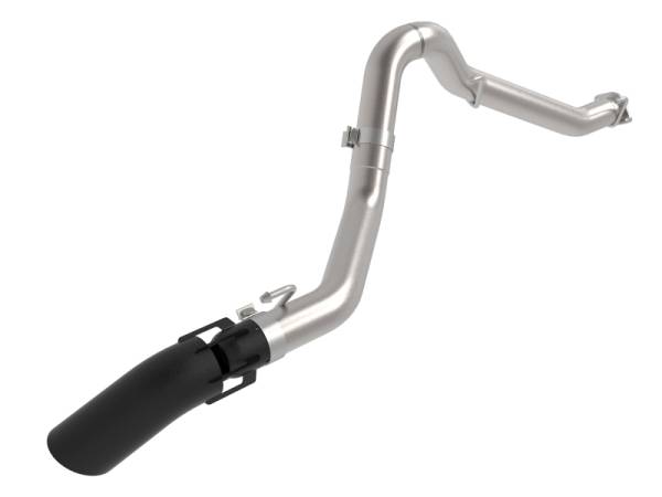 aFe - aFe 2021+ Jeep Gladiator V6-3.0L (td) Vulcan Series 3in 304SS HT DPF-Back Exhaust System - Black Tip 49-38094-B