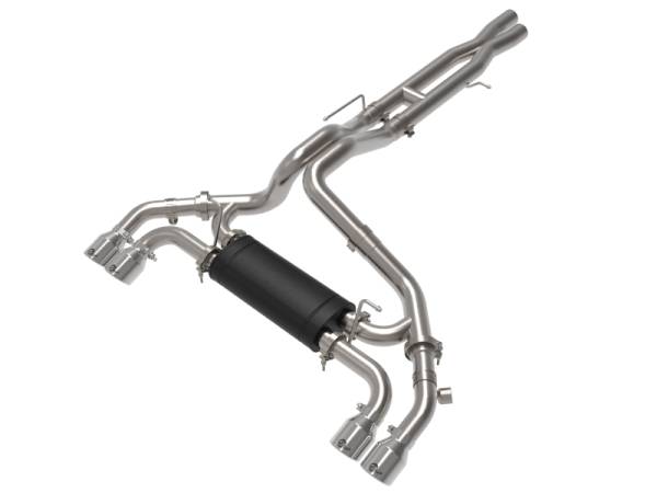 aFe - aFe Vulcan Series 2.5in 304SS Cat-Back Exhaust 2021+ Jeep Wrangler 392 6.4L w/ Polished Tips 49-38098-P