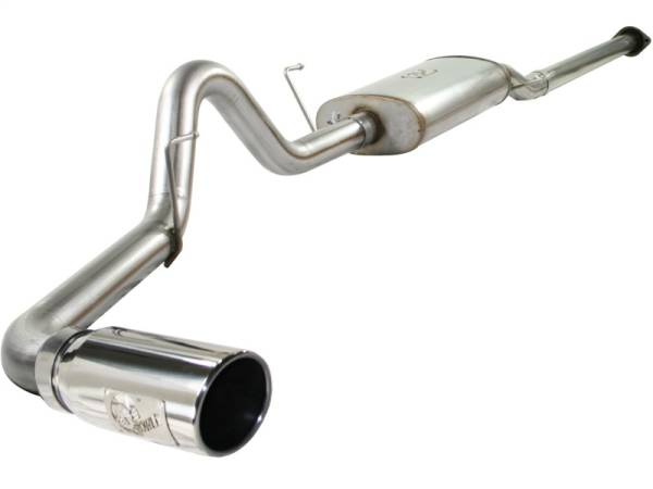 aFe - aFe MACHForce XP Exhausts Cat-Back SS-409 Exhaust 09-10 Ford F-150 V8 4.6/5.4L 49-43015