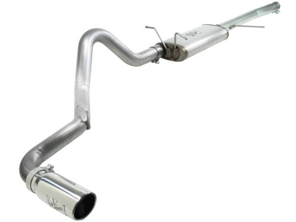 aFe - aFe MACHForce XP Exhaust Cat-Back 3in SS-409 w/ Polished Tip 97-03 Ford F-150 V8 4.6/5.4L 49-43043-P
