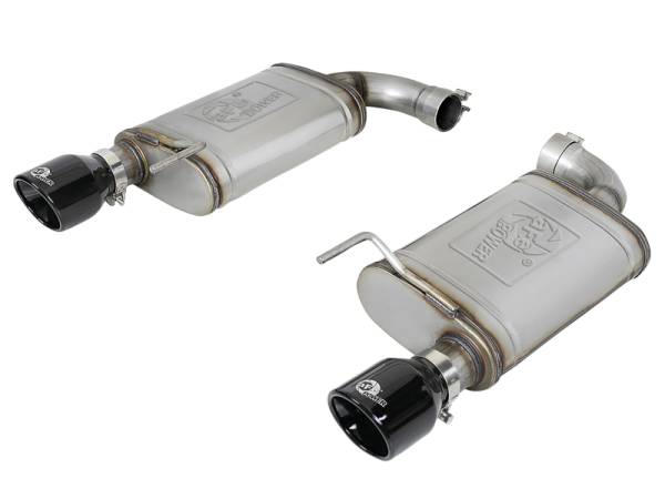 aFe - aFe MACH Force-Xp Axle-Back Exhaust System Ford Mustang GT 15-17 V8-5.0L 49-43105-B
