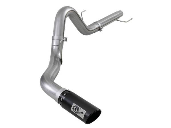 aFe - aFe 2021 Ford F-150 V6-3.0L (td) Large Bore 409 SS DPF-Back Exhaust System 49-43143-B