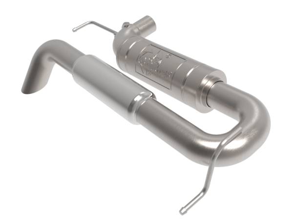 aFe - aFe 21-24 Ford Bronco Apollo GT Series 3 IN 409 Stainless Steel Hi-Tuck Axle-Back Exhaust 49-43147