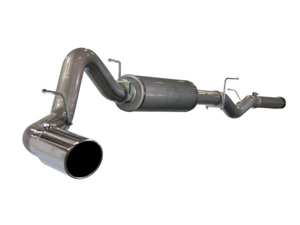 aFe - aFe MACHForce XP Exhausts Cat-Back SS-409 EXH CB GM Diesel Trucks 06-07 V8-6.6L (td) LLY/LBZ 49-44002