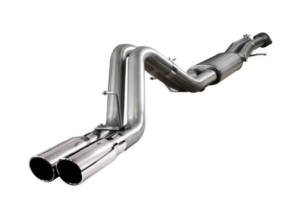 aFe - aFe MACHForce XP Exhausts Cat-Back SS-409 EXH CB Hummer H2 03-06 V8-6.0L 49-44010