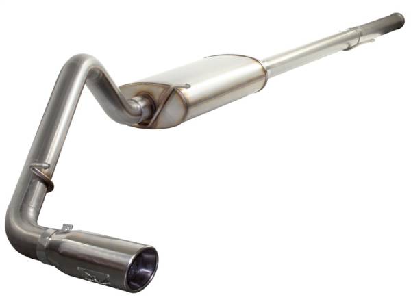 aFe - aFe MACHForce XP Exhausts Cat-Back SS-409 EXH CB GM Trucks 1500 09-12 V8 (pol tip) 49-44016-P