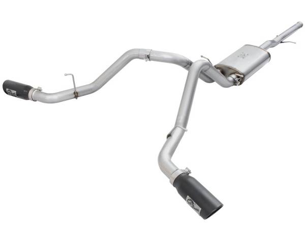 aFe - aFe MACH Force-Xp Cat-Back Exhaust GM Silverado/Sierra 1500 09-18/ Limited 2019 V6-4.3/V8-4.8/5.3L 49-44057-B