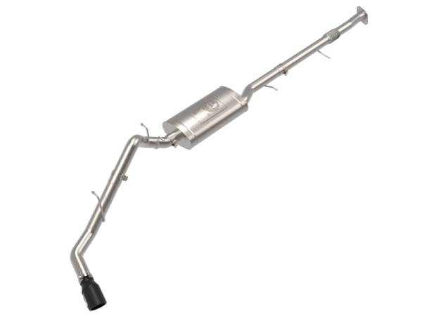 aFe - aFe 23-25 GM Colorado/Canyon L4-2.7L (t) Apollo GT Series 3in 409 SS Cat-Back Exhaust w/ Blk Tip 49-44141-B