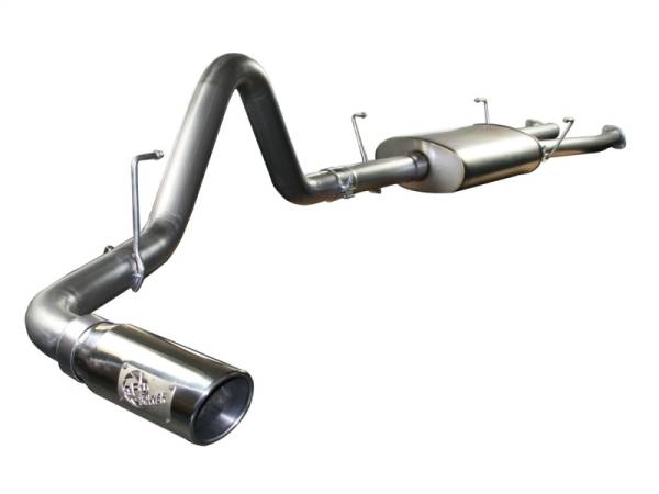 aFe - aFe MACHForce XP Exhausts Cat-Back SS-409 EXH CB Toyota Tundra 07-09 V8-4.7L (pol tip) 49-46009-P