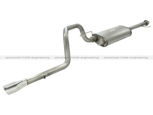 aFe - aFe MachFORCE XP Cat-Back 05-09 Lexus GX470 V8 4.7L 409SS w/ Oval Polished Tips Exhaust System 49-46016-P