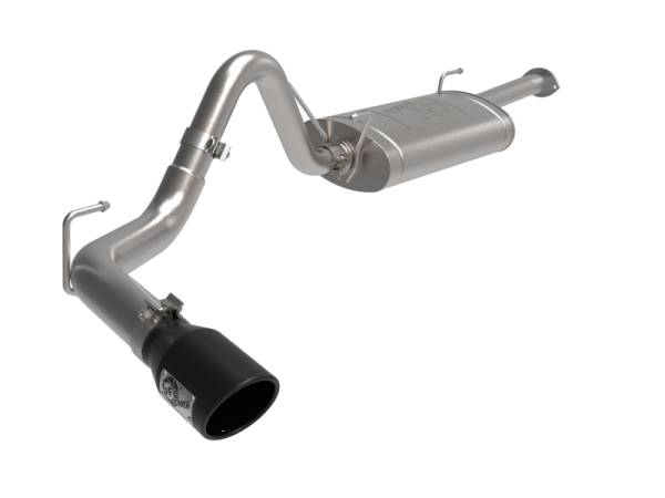 aFe - aFe 16-22 Toyota Tacoma Apollo GT Series 2.5in. - 3in. 409 SS Cat-Back Exhaust System w/ Black Tip 49-46063-B