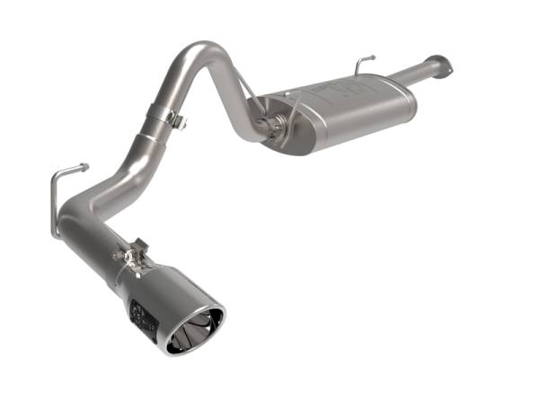 aFe - aFe 16-22 Toyota Tacoma Apollo GT Series 2.5in. - 3in. 409 SS Cat-Back Exhaust w/ Polished Tip 49-46063-P