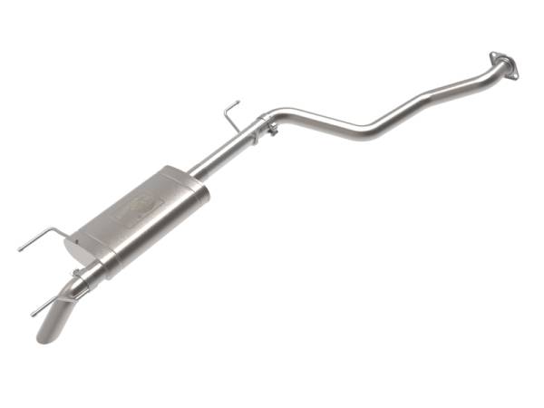 aFe - aFe 2024 Toyota Tacoma L4-2.4L ROCK BASHER 2.5in 409 Stainless Steel Cat-Back Exhaust System 49-46073
