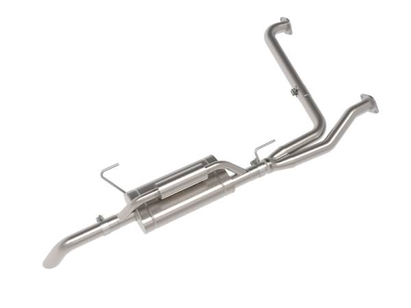 aFe - aFe 2022+ Nissan Frontier V6 ROCK BASHER SS Cat-Back Exhaust System 49-46141