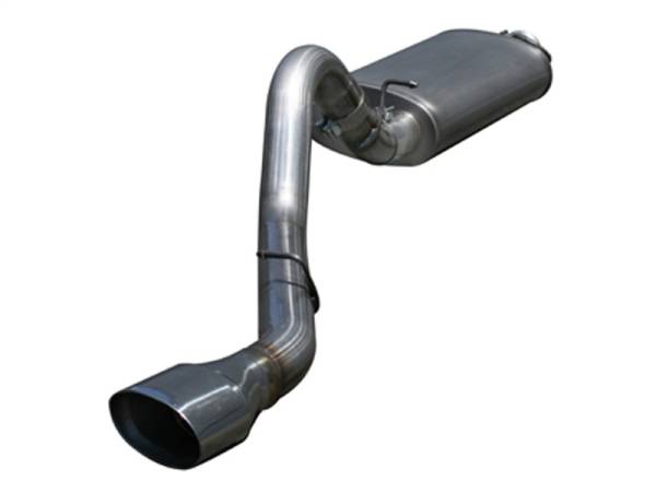 aFe - aFe MACHForce XP Exhausts Cat-Back SS-409 EXH CB Jeep Wrangler TJ 97-06 I6-4.0L 49-46205