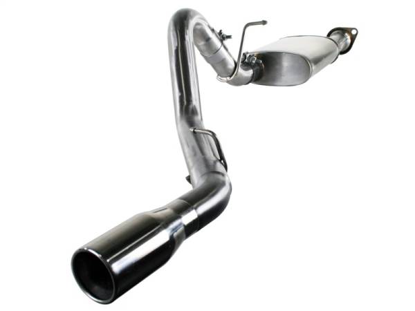 aFe - aFe MACHForce XP Exhausts Cat-Back SS-409 EXH CB Jeep Wrangler TJ 97-06 I6-4.0L 49-46209