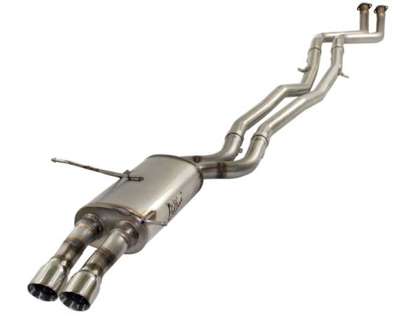 aFe - aFe MACH Force XP Exhaust Catback 409 SS 01-05 BMW 325i/ci & 330i/ci (E46) L6 2.5L/3.0L 49-46309