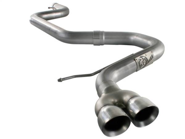 aFe - aFe MACHForce XP Exhausts Cat-Back SS-409 EXH CB Volkswagen Golf TDI 11-12 L4-2.0L 49-46402