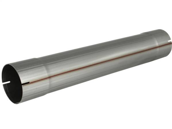 aFe - aFe Power MachForce XP Mufflers 5in T409 Stainless Steel Exhaust Muffler Delete Pipe 49-91041