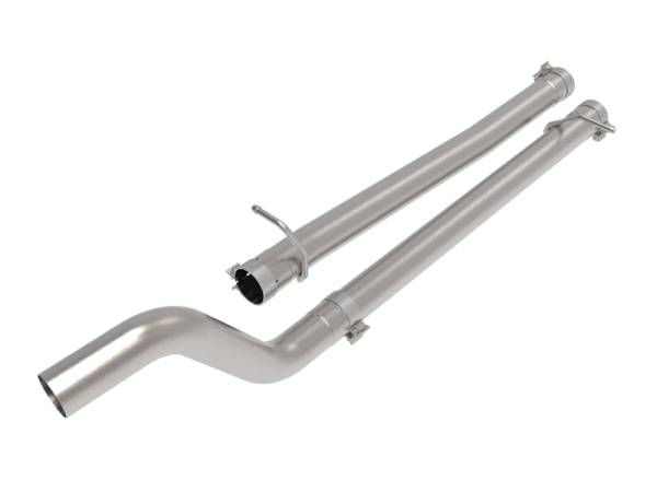 aFe - aFe Vulcan Series 3in 304 Stainless Steel Muffler Delete Pipe 2021 Ram 1500 TRX V8-6.2L (sc) 49C32085NM