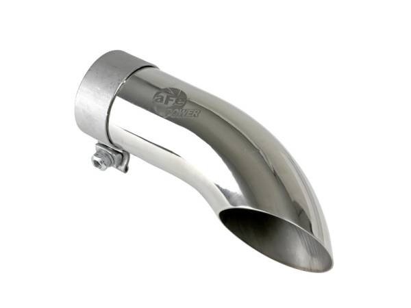 aFe - aFe MACH Force-Xp 304 Stainless Steel Clamp-on 2.5in Exhaust Tip - Polished 49T25254-P09
