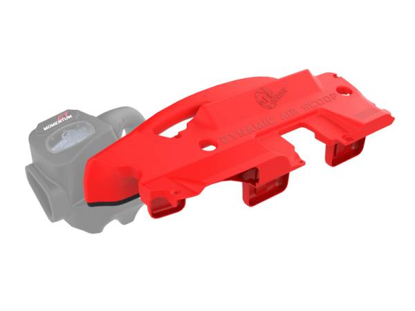 aFe - aFe POWER Red Edition Dynamic Air Scoop XL for Intake Kits 50-70119D and 50-70119R 50-70119AR