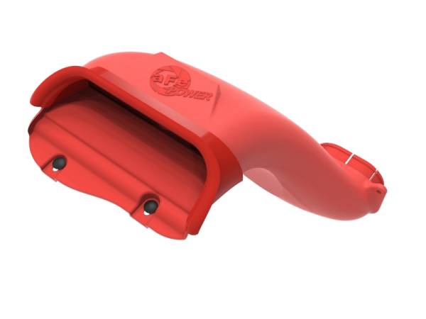 aFe - aFe Rapid Induction Dynamic Air Scoop 2021+ Ford F-150V6/V8 - Red 52-10010SR