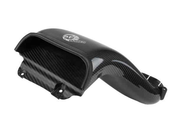 aFe - aFe Quantum Cold Air Intake System Scoop 18-20 Ford F150 EcoBoost V6-3.5L/2.7L - Carbon Fiber 53-10008SC