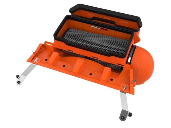 aFe - aFe 21-23 RAM 1500 TRX V8-6.2L SC Magnum FORCE Stage2 Orange Edition Cold Air Intake System w/Pro 5R 54-13072KN