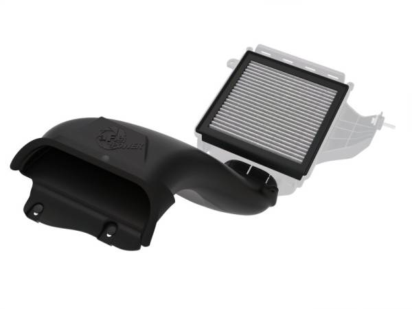 aFe - aFe 21-24 Ford F-150 V6/V8 Dynamic Air Scoop w/ Pro DRY S Filter (D.A.S. PLUS) 55-11001D