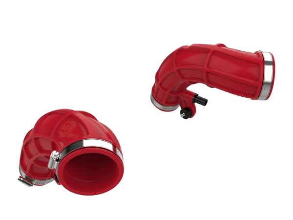 aFe - aFe Power 22-24 Toyota Land Cruiser (J300) / 22-24 Toyota Tundra V6-3.4L (tt) Red Turbo Inlet Pipes 55-20001-R