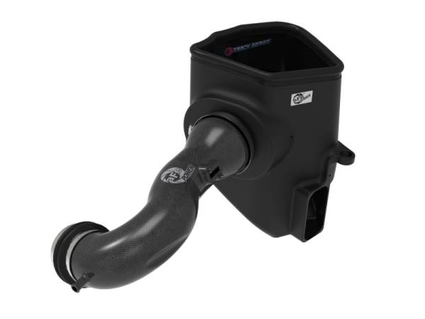 aFe - aFe 19-20 GM Trucks 5.3L/6.2L Track Series Carbon Fiber Cold Air Intake System With Pro 5R Filters 57-10015R