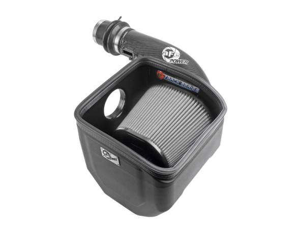 aFe - aFe 19-23 Nissan Patrol 4.8L L6 Track Series Carbon Fiber Intake System w/Pro DRY S Filter 57-10019D