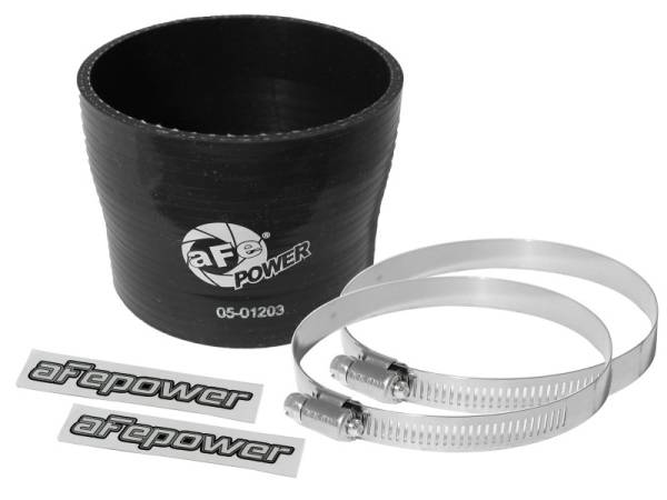 aFe - aFe Magnum FORCE Intake Coupling Kit (3-3/4 IN ID to 3-1/2 IN ID x 3 IN L) Straight Black 59-00019