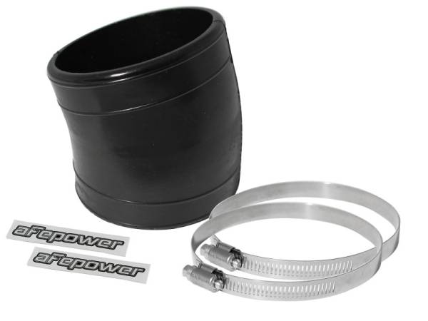 aFe - aFe Magnum FORCE Intake Coupling Kit (3-1/2 IN ID x 3 IN L x 15 Deg.) Elbow Coupler - Black 59-00030